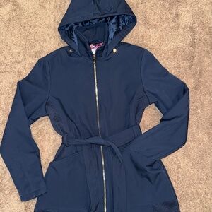 NWT Jason Wu Med Length Trench Coat/Rain Coat w Belt and Hood